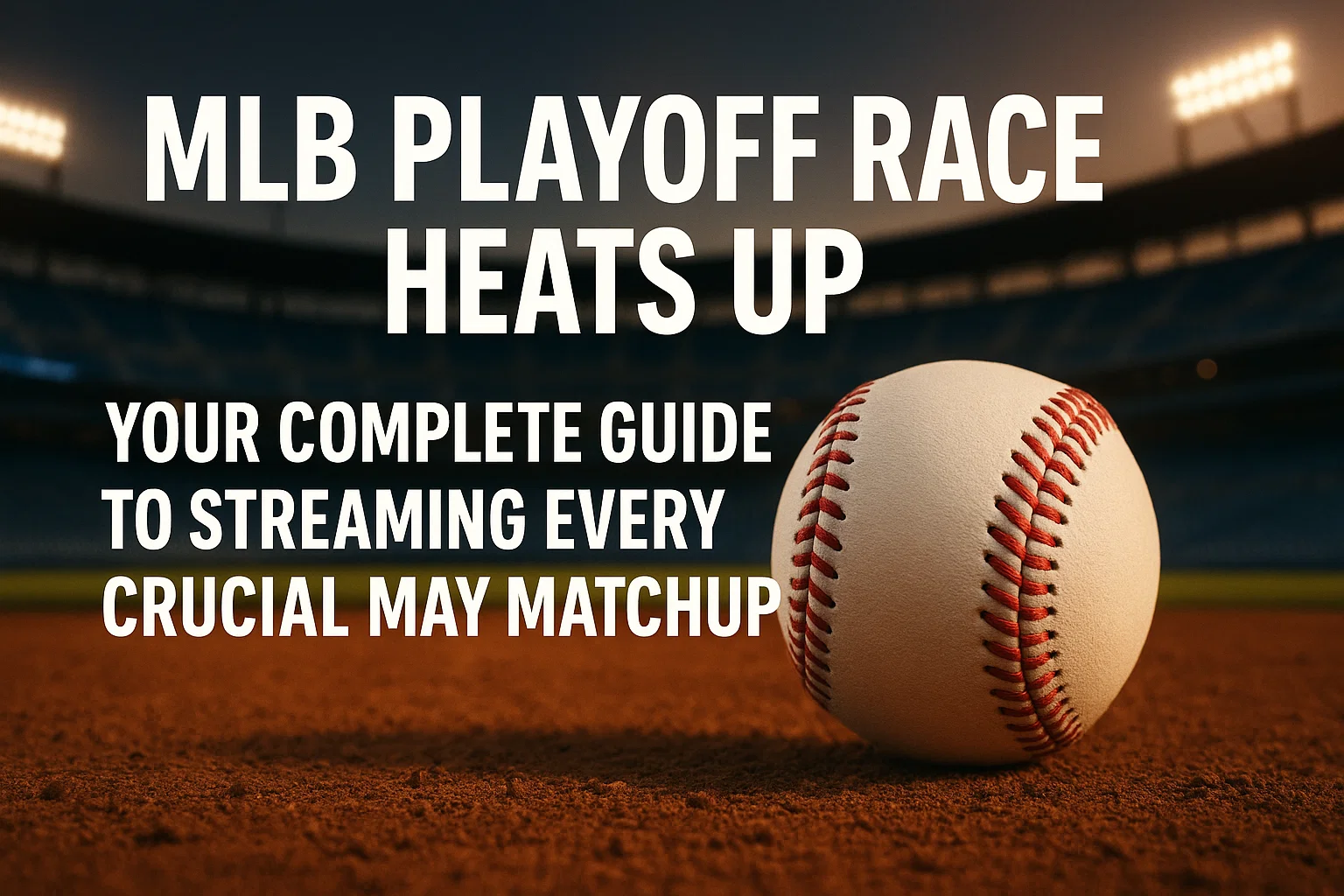 MLB Playoff Race Heats Up: Your Complete Guide to Streaming Every Crucial May Matchup